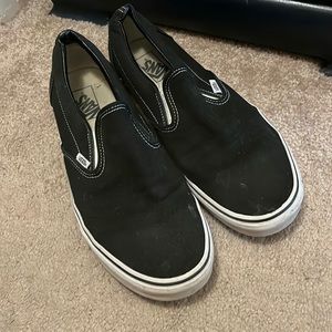 Vans Slide-Ons Black Mens Size 12